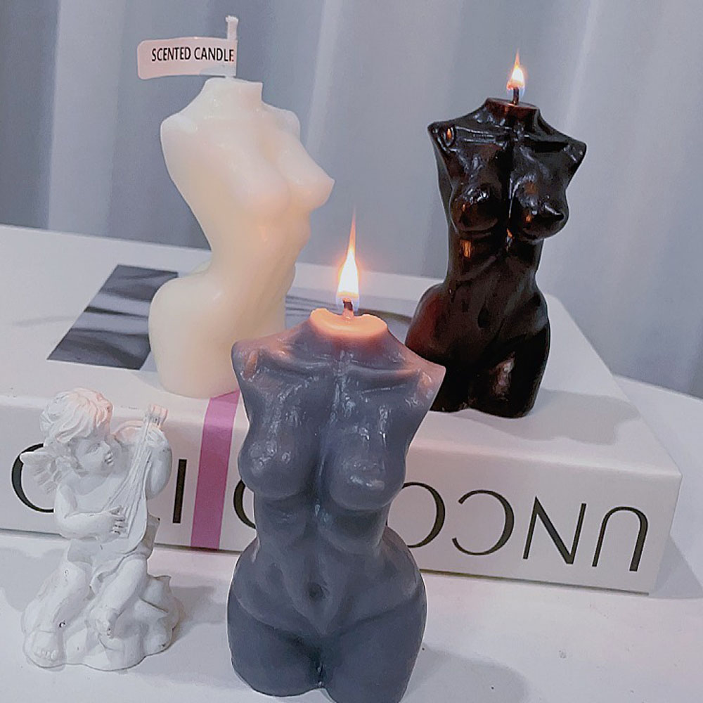 Candle Making Scents - Ev Dekorasyonu İçin Kadın Gövde Şeklinde