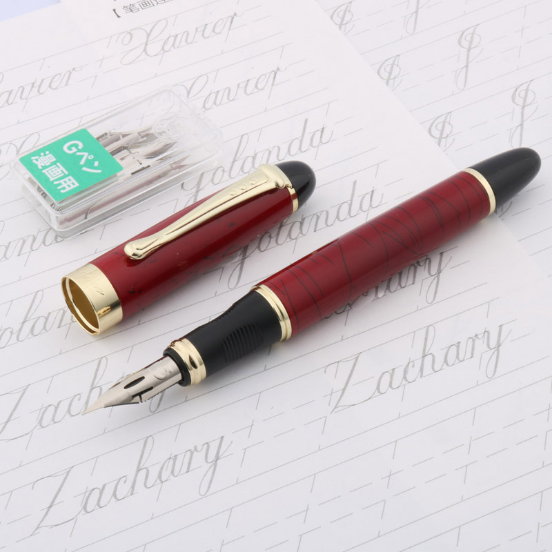 Zebra Pen Sarasa - Lüks Jinhao 450 dolma kalem Bakır