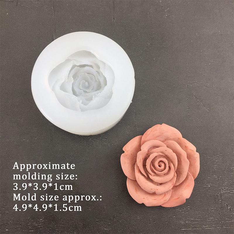 3D gül çiçek şekli yaprak sili - Candle Making Ideas incelemesi ve fiyatı