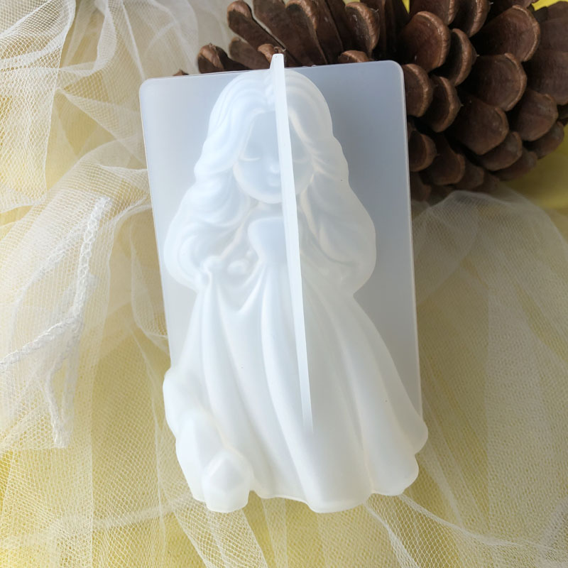 3D Sevimli Prenses Silikon Mum - Candle Making Ideas incelemesi ve fiyatı