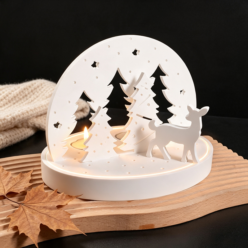 Noel Geyiği Tealight Mumluk Si - Candle Making Ideas incelemesi ve fiyatı