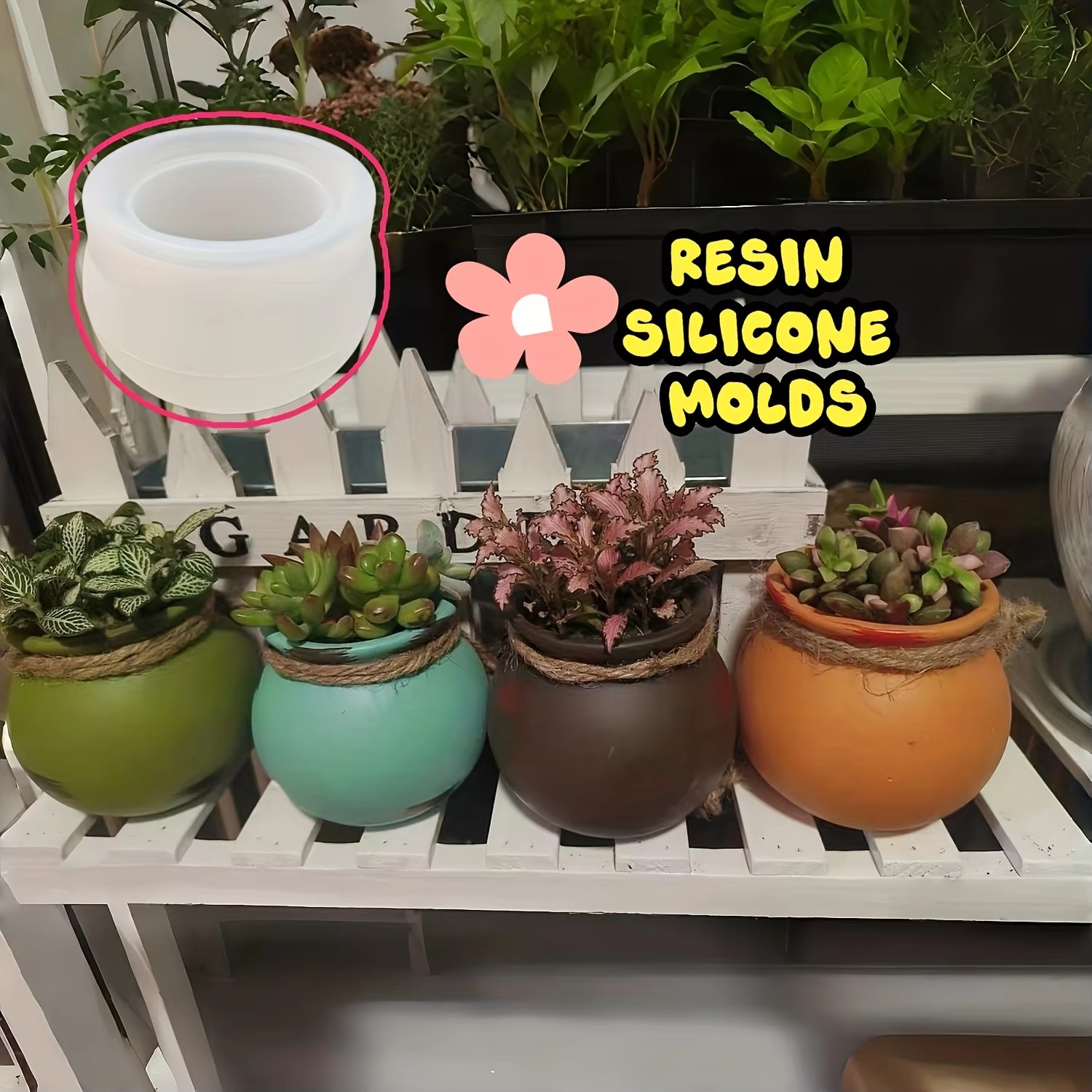 Silikon Saksı Kalıpları, Reçin - Candle Making Ideas incelemesi ve fiyatı