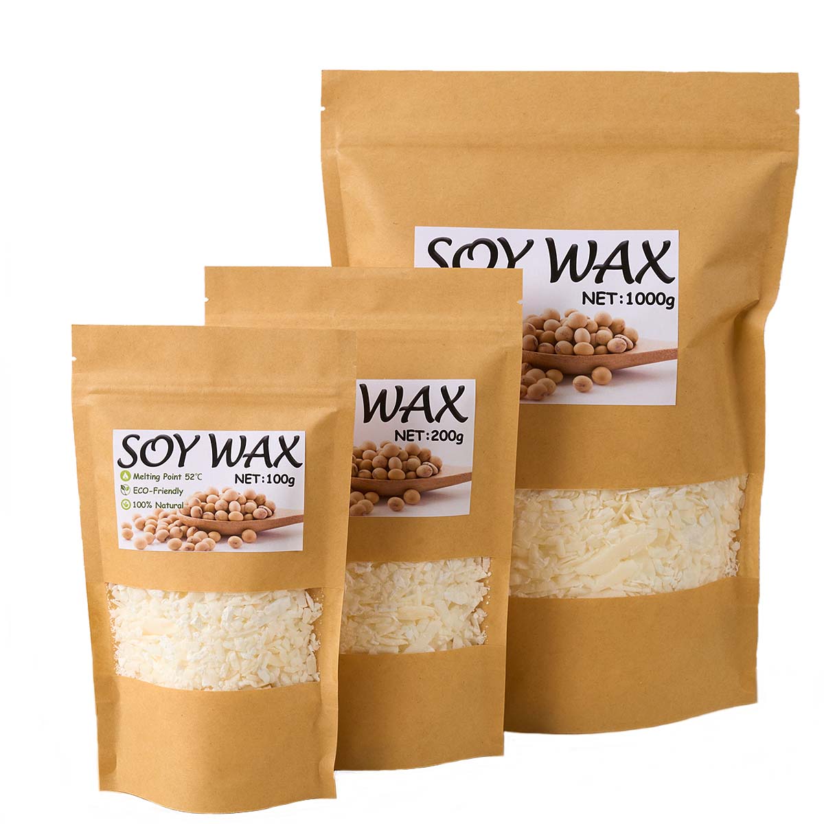 1 Pound Saf Beyaz Soya Balmumu - Candle Making With Beeswax incelemesi ve fiyatı