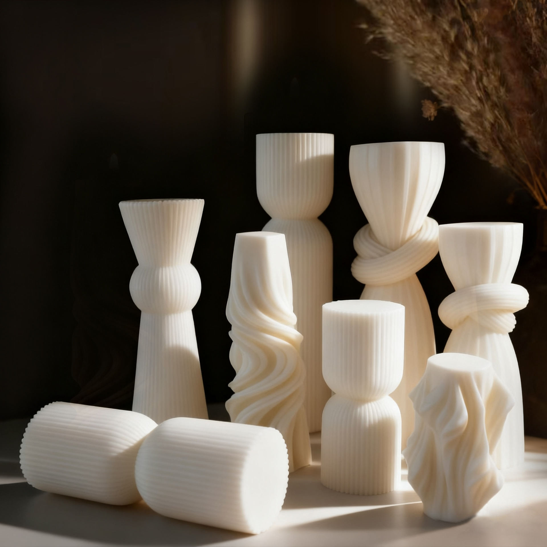 İskandinav Minimalist Beyaz Ko - Candle Making Scents incelemesi ve fiyatı