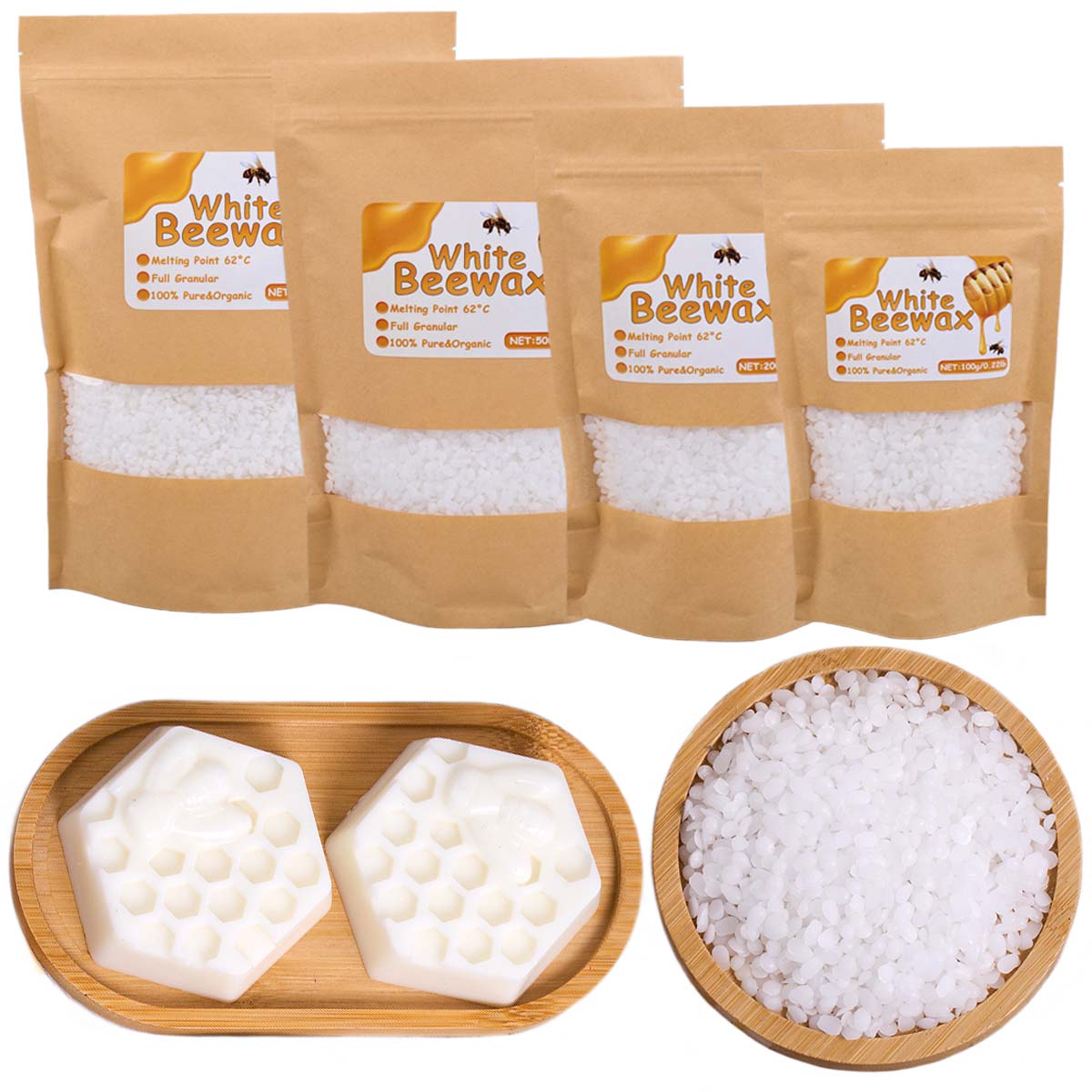 Beyaz Balmumu Saf Doğal Granül - Candle Making With Beeswax incelemesi ve fiyatı