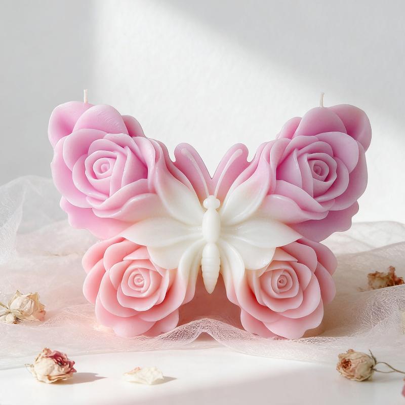 DIY Gül Kelebek Formu silikon  - Candle Making Ideas incelemesi ve fiyatı