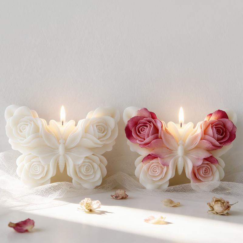 DIY Gül Kelebek Formu silikon  - Candle Making Ideas incelemesi ve fiyatı