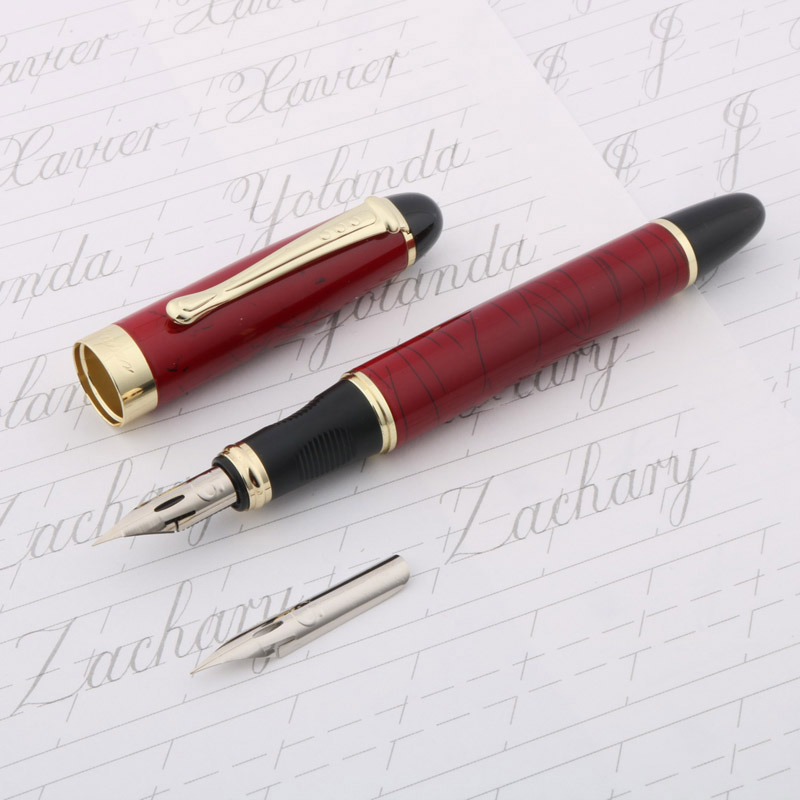 Lüks Jinhao 450 dolma kalem Ba - Zebra Pen Sarasa incelemesi ve fiyatı